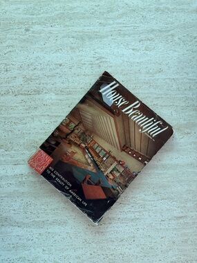 Vintage November 1955 House Beautiful Magazine